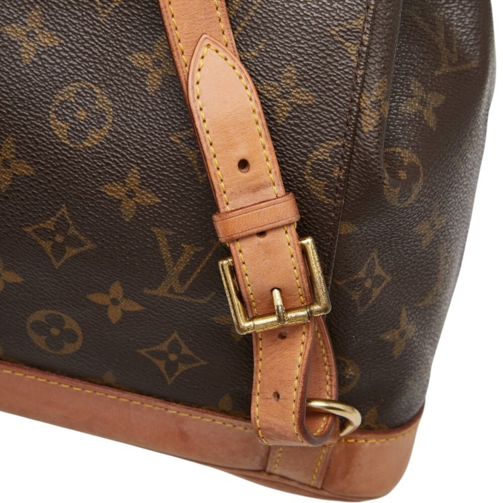 LOUIS VUITTON Brown Monogram Leather Backpack - Picture 8 of 12